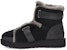 (W) UGG Dune Mini Buckle Boot Lapik Bulu Hitam 1119431-BLK