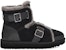 (W) UGG Dune Mini Buckle Boot Lapik Bulu Hitam 1119431-BLK