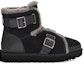 Order (W) UGG Dune Mini Buckle Boot Lapik Bulu Hitam 1119431-BLK