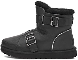 (Women) UGG Mini Buckle Short Boots 'Black' 1138157-BLK (Women) UGG Mini Buckle Short Boots 'Black' 1138157-BLK