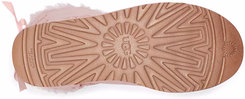 Details for UGG Mini Continuity Bow 绒面 百搭舒適 中筒 雪靴 女款 粉色