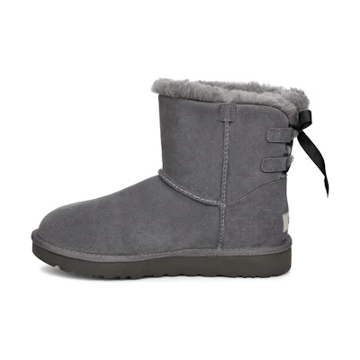 (W) UGG Mini Continuity Bow 'Grey'