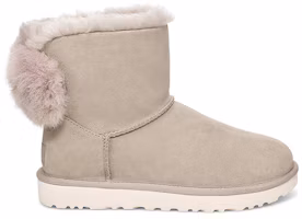 Order UGG Mini Emmie Bow 雪地鞋 女款 柳灰色