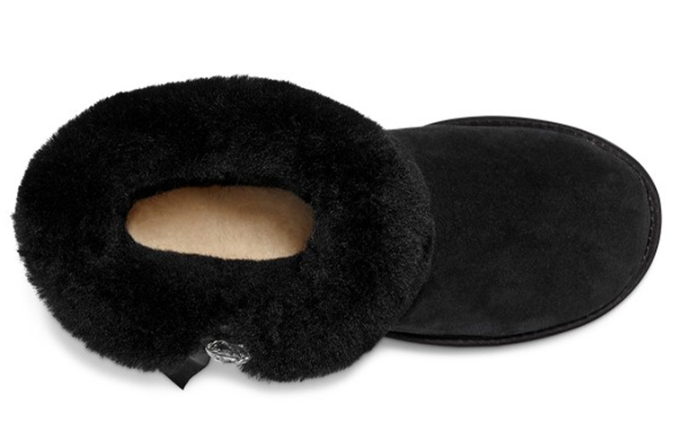 Purchase (W) UGG But Salji Mini Berbulu Hitam 1106909-BLK
