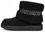 Buy (W) UGG Mini Heritage Braid Hitam 1148930-BLK