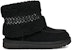 (W) UGG Mini Heritage Braid Hitam 1148930-BLK