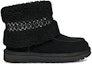 Order (W) UGG Mini Heritage Braid Hitam 1148930-BLK