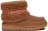 Order (W) UGG Mini Heritage Braid Kayu Keras 1148930-HWD