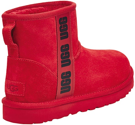 (W) UGGミニ サイドロゴ (レッド) 1122558-RBRD Shop (W) UGGミニ サイドロゴ (レッド) 1122558-RBRD