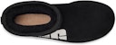 (W) But UGG Mini Logo Pecah 'Hitam Putih' 1127051-BLK