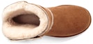 Lookbook (W) UGG Mini Spill Seam Bow Lacing Fleece Lined Coklat 1095701-CHE