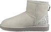 Buy (W) UGG Mini Studded Bling Kasut Gaya Berkilau 1090449-GRV