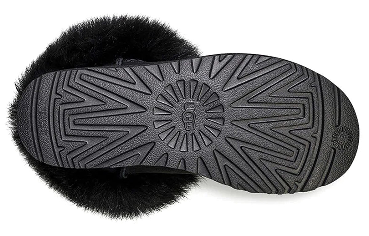 Details for (W) UGG迷你托斯卡纳黑色翻边靴 1102991-BLK