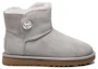 Order (W) UGG Mini Turnlock Bling Foderato in Pile Grigio Chiaro 1098354-SEL
