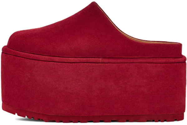 (W) UGG Molly Goddard x Plataforma Slide 'Rojo Profundo' 1123970-DRED Buy (W) UGG Molly Goddard x Plataforma Slide 'Rojo Profundo' 1123970-DRED