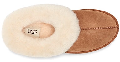 UGG 羊皮 圓頭套腳 休閒單鞋 女款 栗色 Shop UGG 羊皮 圓頭套腳 休閒單鞋 女款 栗色