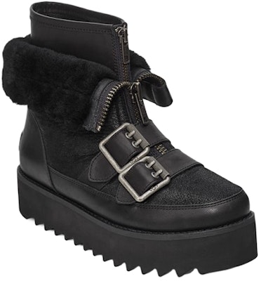 (Women) UGG Moto Punk Mini Boots 'Black' 1106272-BLK Shop (Women) UGG Moto Punk Mini Boots 'Black' 1106272-BLK