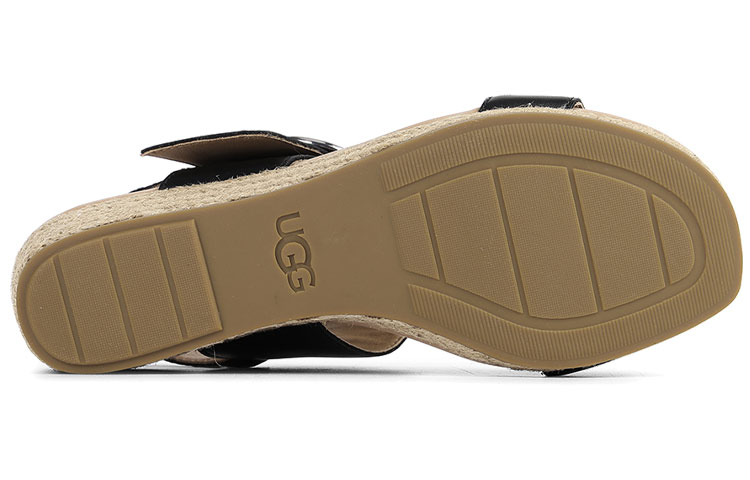 (W) UGG Navee Sandals Black Brown 圖 6