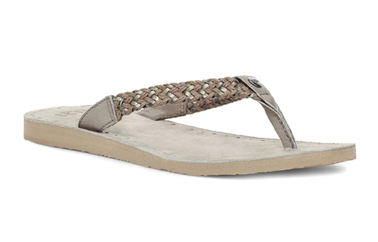 Lookbook UGG Navie 舒適輕便休閒拖鞋 女款 灰色