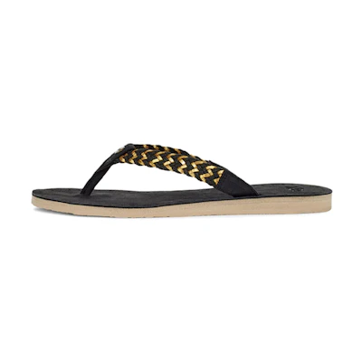 (W) UGG Navie Slippers 'CMFT Lightweight Black'