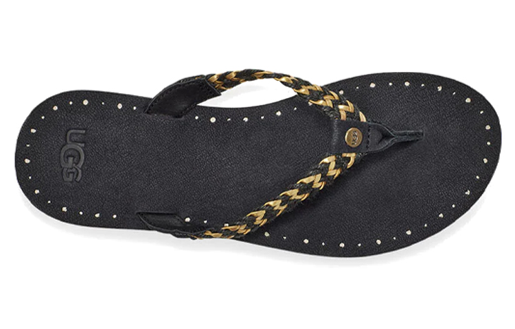 (W) UGG Navie Slippers 'CMFT Lightweight Black' 圖 4