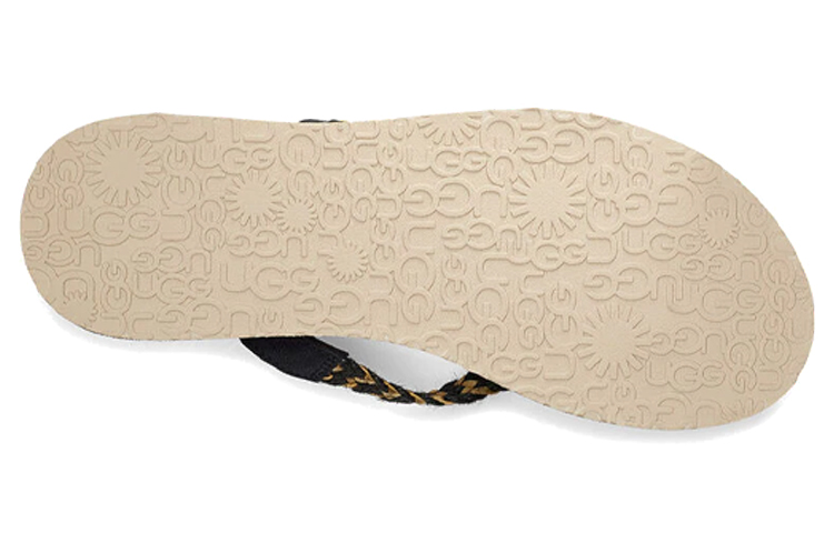 (W) UGG Navie Slippers 'CMFT Lightweight Black' 圖 6