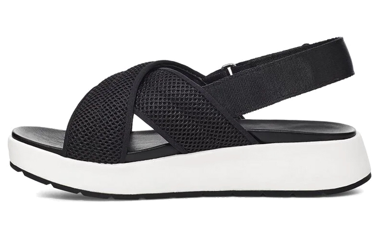 (Women) UGG Nealla Cozy Non-Slip Mesh Sports Sandals Black 1117277-BLK