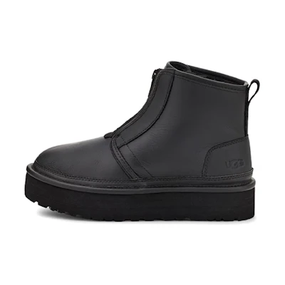 (W) UGG Neumel Platform Zip 'Black'