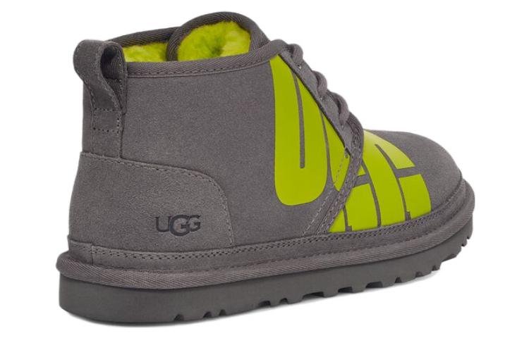 (W) UGG Neumel Boot Chopd Charcoal Key Lime 圖 4