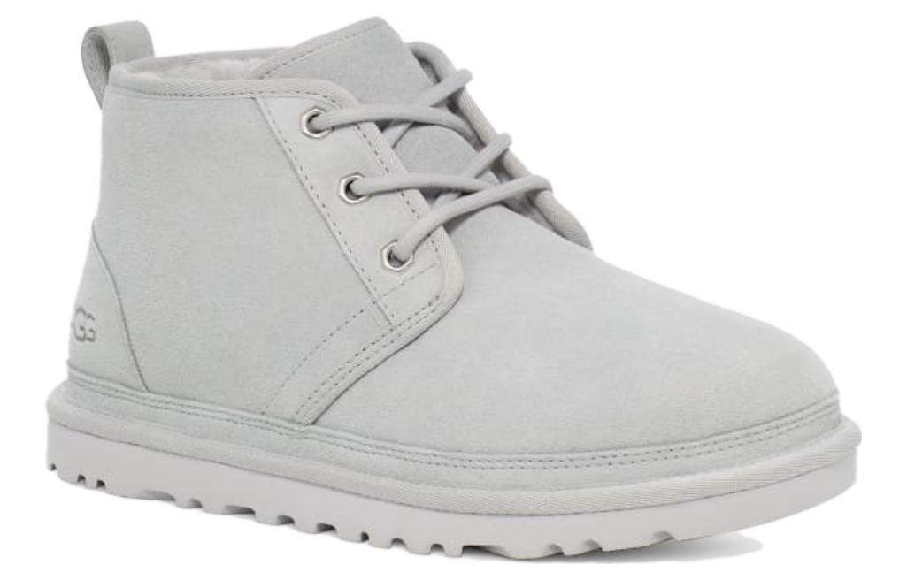 Lookbook UGG Neumel 其他 保暖 圓頭繫帶舒適百搭 短筒 雪地靴 女款 灰色