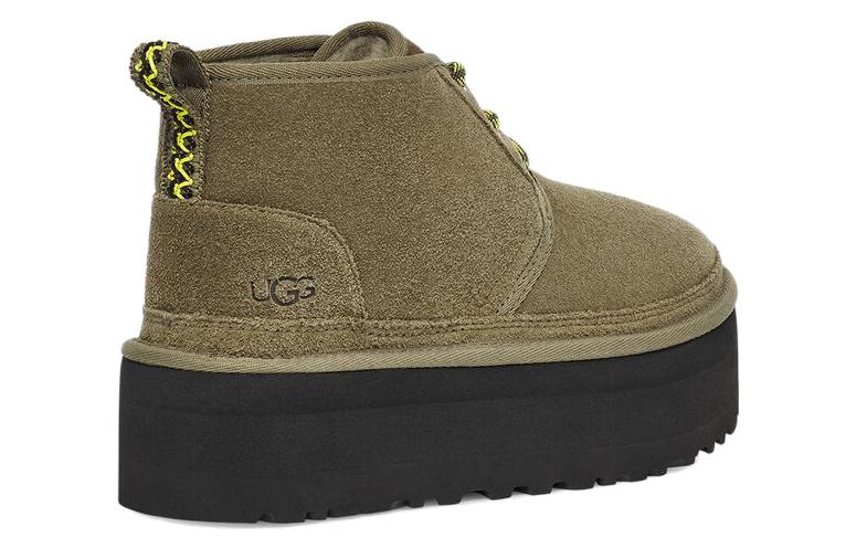 Shop (W) UGG Neumel Heritage Platform 'Burnt Olive' Warna Zaitun Terbakar 1130604-BTOL