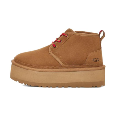 (W) UGG Neumel Heritage Platform Boots 'Chestnut'