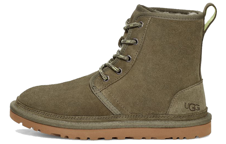 (Women) UGG Neumel High Black 'Army Green' 1120728-BTOL