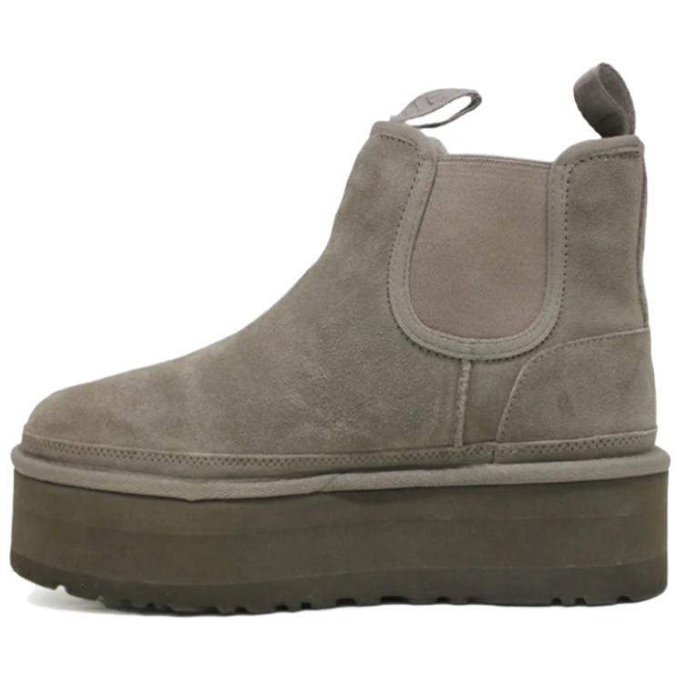Order (W) UGG ニューメル プラットフォーム チェルシー 'グレー' 1134526-GREY