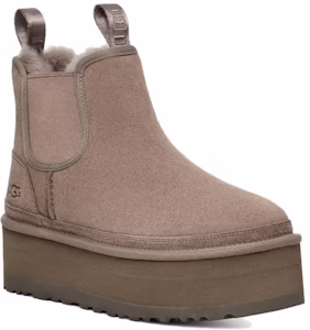 UGG Neumel 絨面 百搭簡約 短中筒 雪地靴 女款 栗色 Lookbook UGG Neumel 絨面 百搭簡約 短中筒 雪地靴 女款 栗色