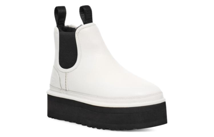 Order (W) UGG Neumel Plataforma Bota Chelsea 'Blanco Pebbled' 1130533-PDWH