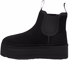 (Women) UGG Neumel Platform Chelsea Boot Black 1134526-BLK (Women) UGG Neumel Platform Chelsea Boot Black 1134526-BLK