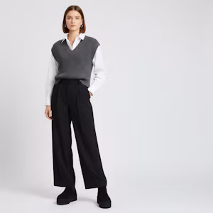 Lookbook (女士)UGG Neumel 平底切尔西靴 黑色 1134526-BLK