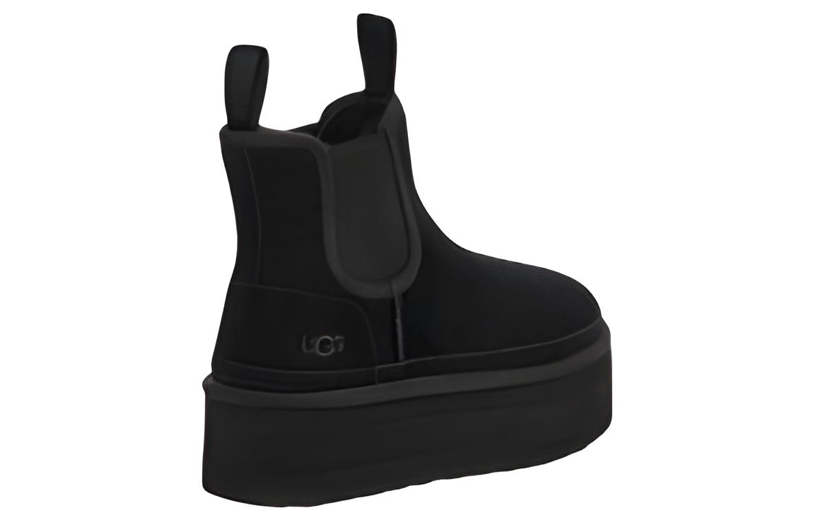 Purchase （女士）UGG Neumel 平底切尔西靴 黑色 1134526-BLK