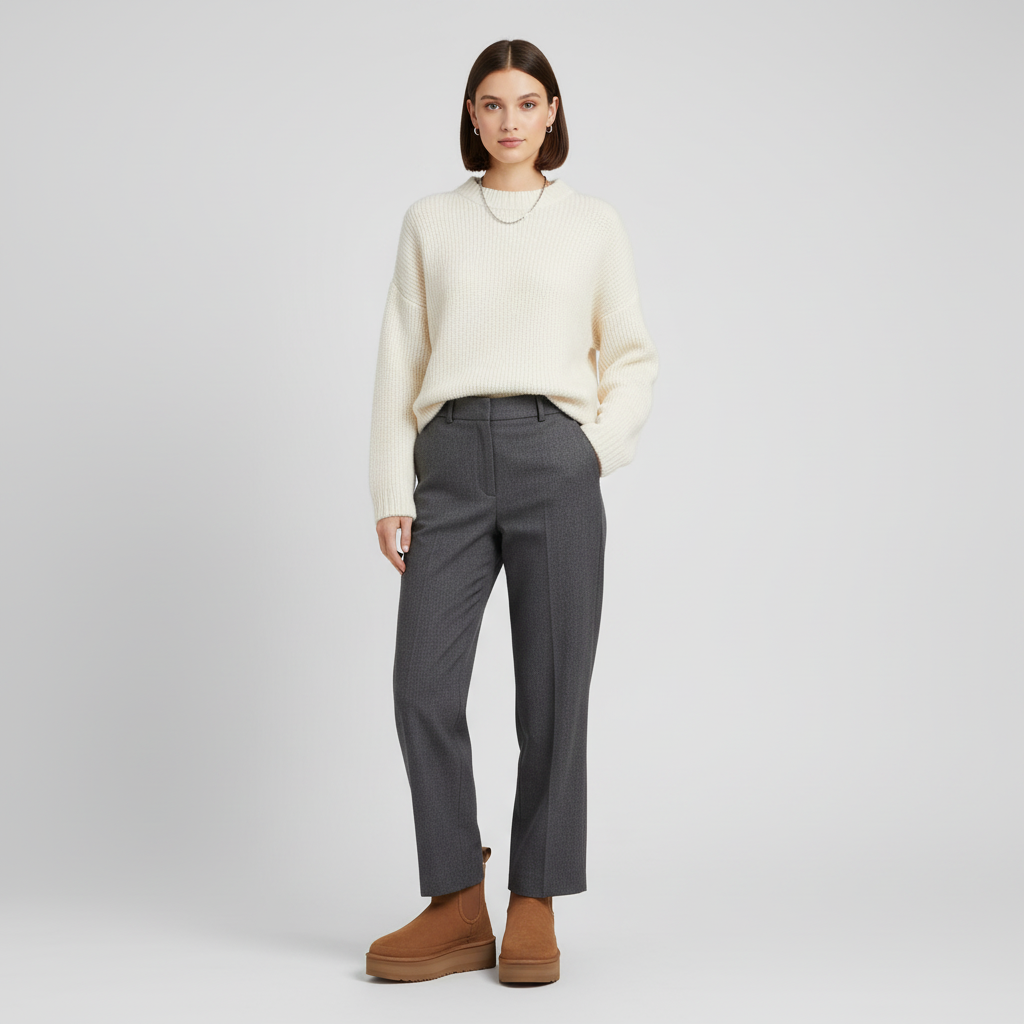 Lookbook (W) UGG Neumel Platform Chelsea Boot Coklat Chestnut 1134526-CHE