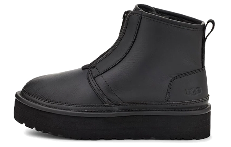 (Women) UGG Neumel Platform Zip 'Black' 1120731-UMBL