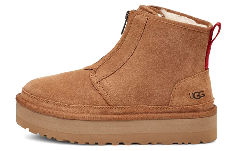 (Women) UGG Neumel Platform Zip 'Chestnut' 1122677-CHE