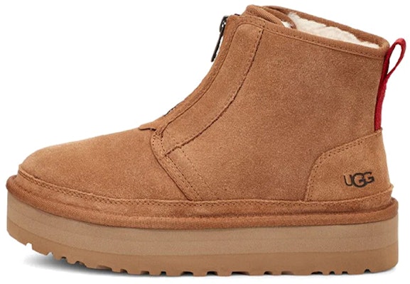 (Women) UGG Neumel Platform Zip 'Chestnut' 1122677-CHE Buy (Women) UGG Neumel Platform Zip 'Chestnut' 1122677-CHE