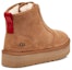 Purchase (W) UGG Neumel Platform Zip 'Chestnut' Lelaki Perempuan 1122677-CHE