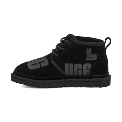 (W) UGG Neumel Scatter Graphic 'Black'
