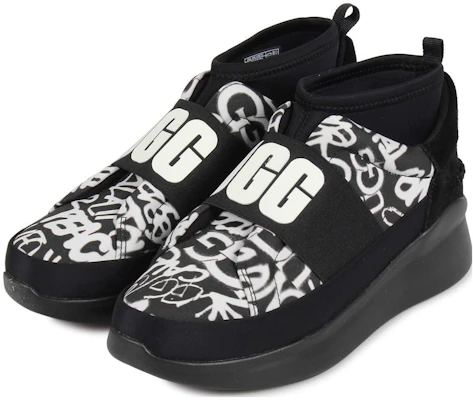 (W) UGG Neutra 涂鸦流行运动鞋'黑白' 1106737 Lookbook (W) UGG Neutra 涂鸦流行运动鞋'黑白' 1106737