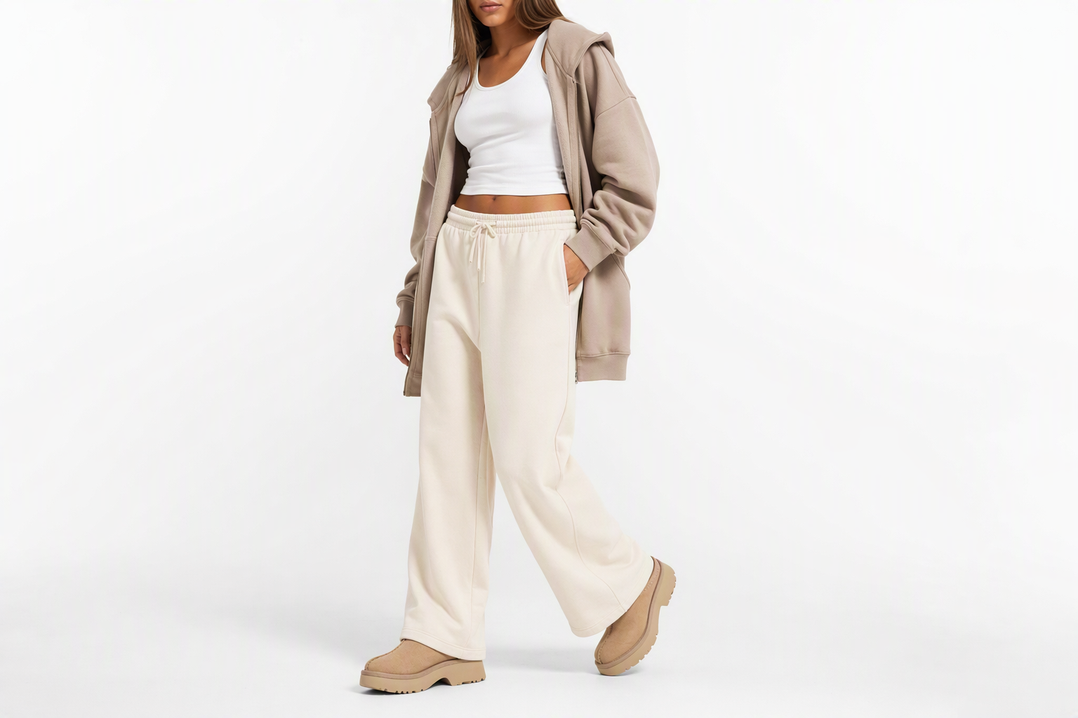 Order (W) UGG New Heights Klomp ''Zand'' 1152731-SAN