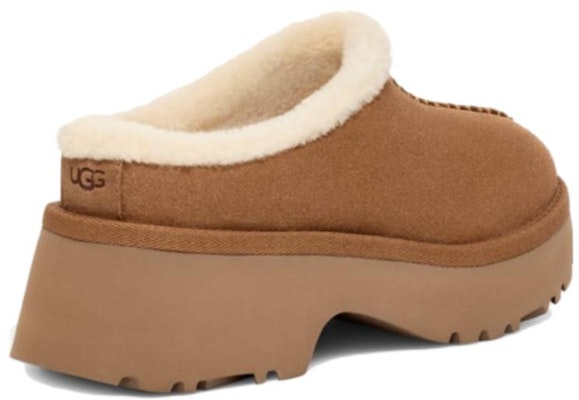 (Women) UGG New Heights Cozy Clog 'Chestnut' 1162510-CHE Shop (Women) UGG New Heights Cozy Clog 'Chestnut' 1162510-CHE