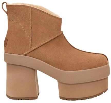 (Women) UGG New Heights Platform Mini 'Chestnut' 1157910-CHE Order (Women) UGG New Heights Platform Mini 'Chestnut' 1157910-CHE