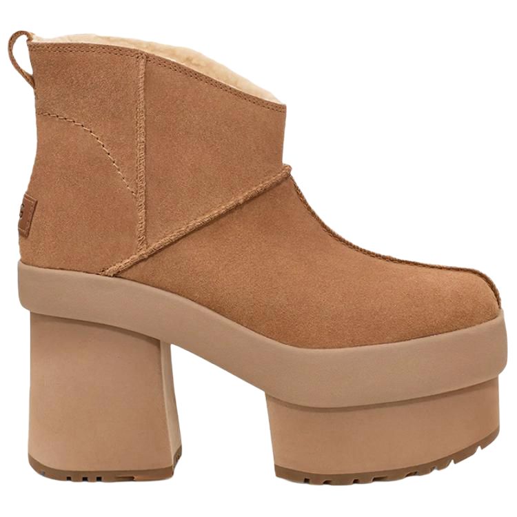 Lookbook (W) UGG 新高度厚底迷你靴 ''栗色'' 1157910-CHE